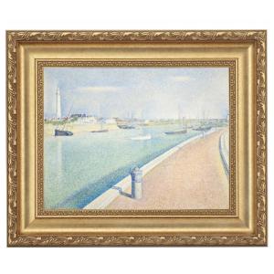 スーラ 絵画 グランド・ジャット島の日曜日の午後 6号 立体複製名画