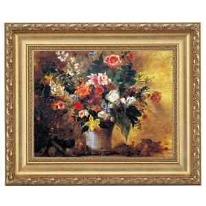 ルノワール 少女イレーヌ 4号 立体複製名画 美術品 レプリカ 絵画 額