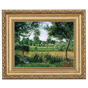 ルノワール 海辺にて 6号 立体複製名画 額付き 壁掛け 有名画家 アート