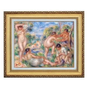 ポール・シャバ 9月の朝 立体複製名画 絵画 額付き インテリア アート