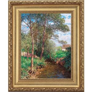 ルノワール 裸婦 複製画 額装 インテリア ルノワール 眠る裸婦 4号 立体複製名画 レプリカ 額付き 美術品 絵画