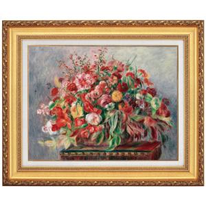 荒野の群馬 ペーテル・ニコライ・アルボ 馬 油彩画 油絵複製画 額付き 名画 荒野の群馬 ペーテル・ニコライ・アルボ 馬 油彩画 油絵複製画 6号 額