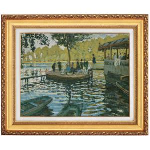 ポール・シャバ 9月の朝 立体複製名画 絵画 額付き インテリア アート