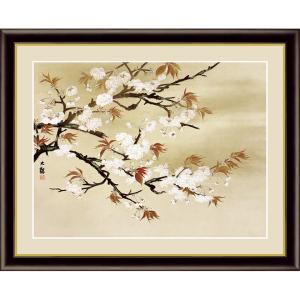 四季花鳥 冬 冬の夕 横山大観 高級掛軸 掛け軸 床の間 和室 - アートの