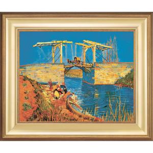 ルノワール 海辺にて 6号 立体複製名画 額付き 壁掛け 有名画家 アート