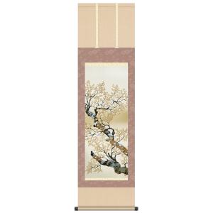 掛け軸 杉浦契雪 『 夜桜 』 絹本 希少 軸装 茶道具 掛軸 美品 です。 掛け軸 杉浦契雪 『 夜桜 』 絹本 希少 軸装 茶道具 掛軸 美品