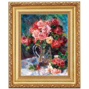 複製画 送料無料 絵画 油彩画 油絵 模写ルノアール（ルノワール