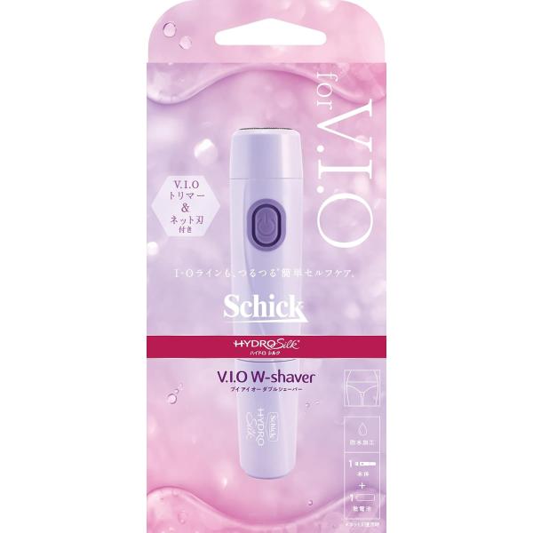 Schick(シック) ハイドロ シルク V.I.O ダブル シェーバー VIO トリマー デリケ