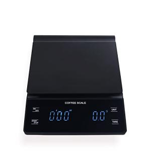 Litake キッチンスケール コーヒースケール デジタルスケール 0.1g単位 3kg タイ