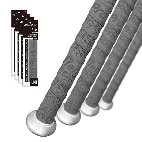 Alien Pros野球用バットグリップテープ（4グリップ）? 1.1 mmプレカット、プロ品