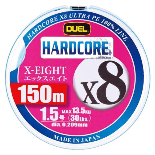 DUEL(デュエル) HARDCORE(ハードコア) PEライン 1.5号 HARDCORE X8 ...