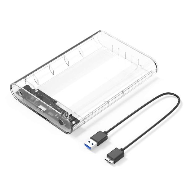ORICO 3.5インチ HDD ケース USB3.0 ドライブケース SATA3.0接続 5Gbp...