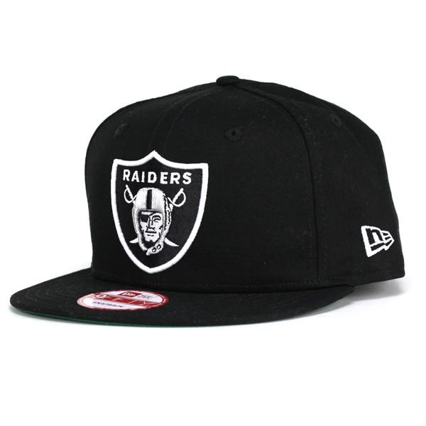 NEWERA ニューエラ new era 9FIFTY オークランド・レイダース ブラック × スノ...