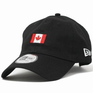 国旗 キャップ NEWERA ニューエラ 帽子 フラッグ メンズ レディース 9THIRTY 黒 ブラック カナダ｜elehelm-hatstore