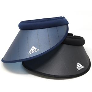 adidas サンバイザー UV90%CUT アディダス クリップバイザー