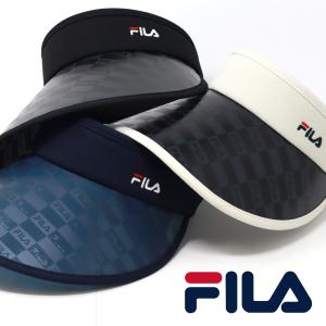 FILA サンバイザー レディース UV90%CUT 春夏 フィラ レディース サンバイザー uvカット FLW PATTERN 日よけ つば広 帽子 レディース 紫外線対策 スポーツ