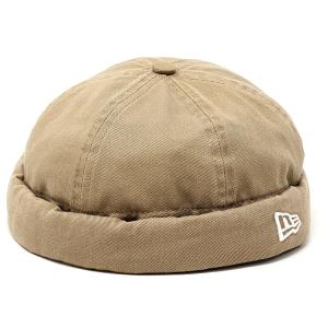 ニューエラ フィッシャーマンキャップ ウォッシュドコットン NEWERA ロールキャップ フリーサイズ 無地 シンプル サイズ調整可 カーキ｜elehelm-hatstore