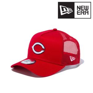 ニューエラ 広島東洋カープ キャップ メッシュ 帽子 春夏 NEWERA 9FORTY A-Frame トラッカー 日本プロ野球 チーム ロゴキャップ 赤 スカーレット｜elehelm-hatstore