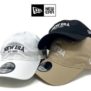 ニューエラ キャップ メンズ NEW ERA  9THIRTY ECOPET リサイクル キャップ アーチロゴ 帽子 ロゴキャップ フリーサイズ サイズ調整 / ホワイト カーキ ブラック｜elehelm-hatstore