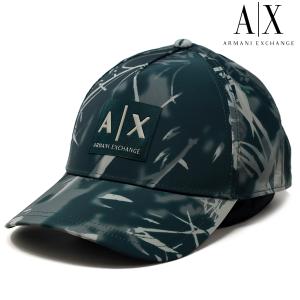 キャップ アルマーニエクスチェンジ  リーフデザイン ブランド 帽子 正規輸入品 ブランド  Armani Exchange メンズ 高級｜elehelm-hatstore