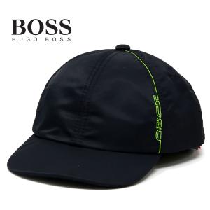 HUGO BOSS（ヒューゴ・ボス） サテンキャップ モノグラムジャカード
