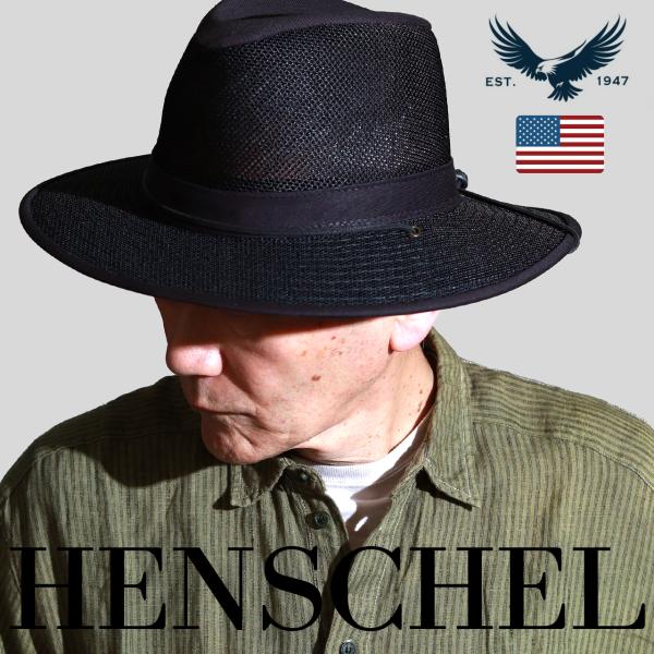 サファリハット メンズ HENSCHEL アメリカ アドベンチャーハット メンズ Aussie Br...