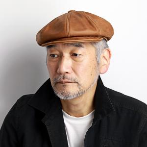 【希少】NEW YORK HAT パンチングレザー キャスケット NewYorkHat・ニューヨークハット #9207 / Lambskin Spitfire