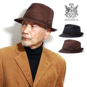 NEW YORK HAT（ニューヨークハット） メンズ ハット レザーポークパイ