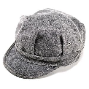 New York Hat ニューヨークハット 帽子 メンズ ワークキャップ レザー アンティークレザー 本革 キャップ レディース グレー Antique Leather Engineer 9324