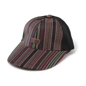 帽子 メンズ Borsalino ボルサリーノ カラフル メッシュキャップ レッド 赤系｜elehelm-hatstore