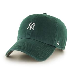 47 キャップ クリーンナップ  フォーティーセブン ブランド キャップ Yankees Baserunner '47 CLEAN UP Dk.Green ダークグリーン 47brand｜elehelm-hatstore