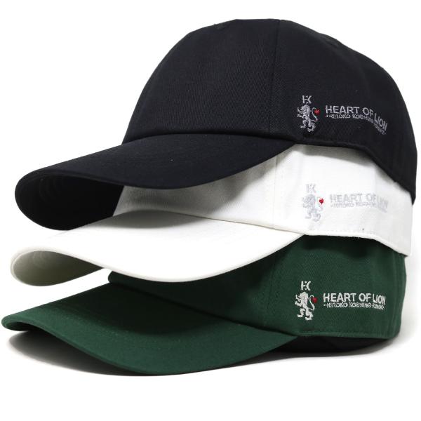 HEART OF LION キャップ コシノヒロコ 帽子 ハートオブライオン 秋冬 ツイルキャップ ...