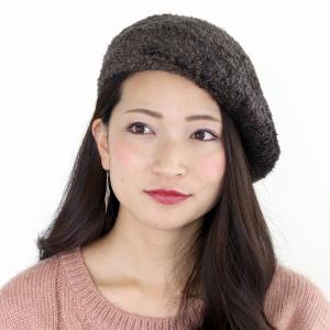 MODELIA ミセス ニット 秋冬 シニア 温かい 婦人 エスニック ニット帽