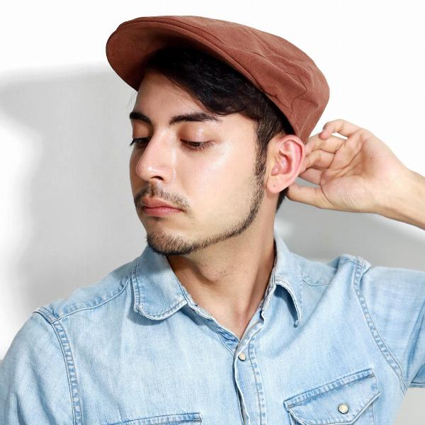 CHRISTYS' LONDON リネン ハンチング 春 夏 クリスティーズ 帽子 Ivy cap ...