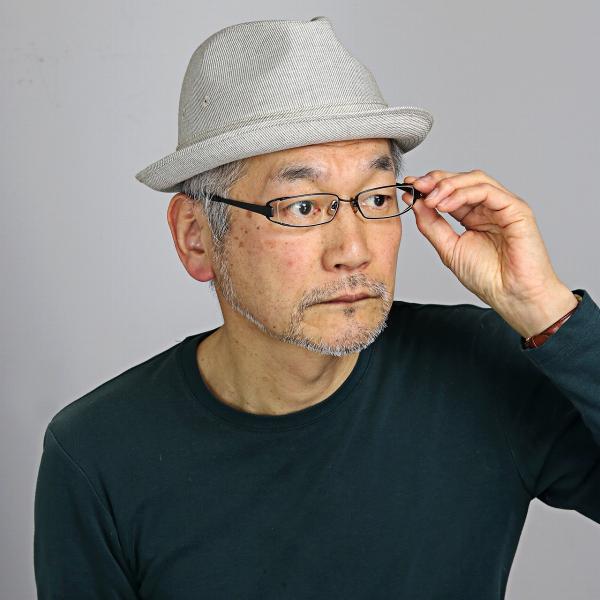 帽子 メンズ 50代 春夏 DAKS ニューレスコー 中折れハット リフレール 帽子 メンズ サイズ...