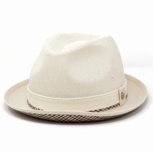 ハット 中折ハット ダックス 帽子 メンズ DAKS ブランド 春 夏 ベージュ 父の日｜elehelm-hatstore