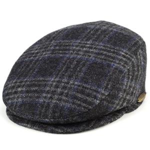 ハンチング 紳士 メンズ ダレーナ dalena ガンクラブチェック ツイード