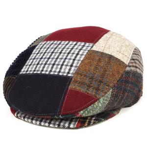 ハンチング 紳士 メンズ ダレーナ dalena ガンクラブチェック ツイード