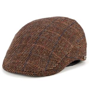 ハンチング 紳士 メンズ ダレーナ dalena ガンクラブチェック ツイード