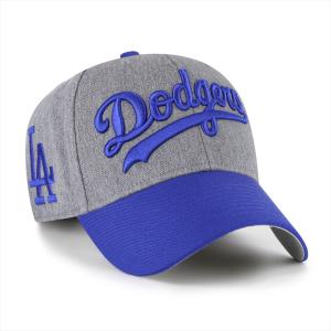 47 キャップ メンズ レディース ロサンゼルス・ドジャース 47brand 帽子 ブランド ロゴ刺繍 キャップ '47 DODGERS GRANITE SCRIPT MVP チャコール×ロイヤル