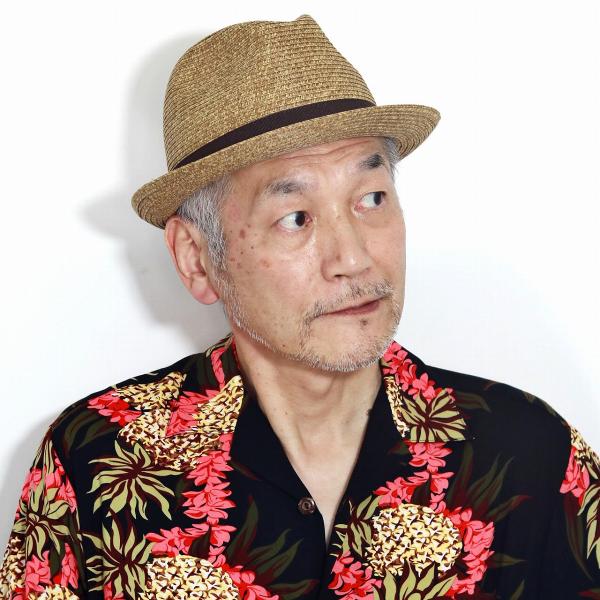 中折れ帽子 メンズ ストローハット 夏 帽子 レディース 熱中症対策 ハット ガリアーノソルバッティ...