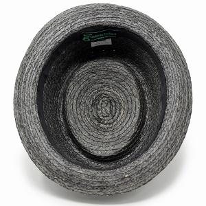 ラフィアブレード ポークパイハット 麦わら帽子...の詳細画像5
