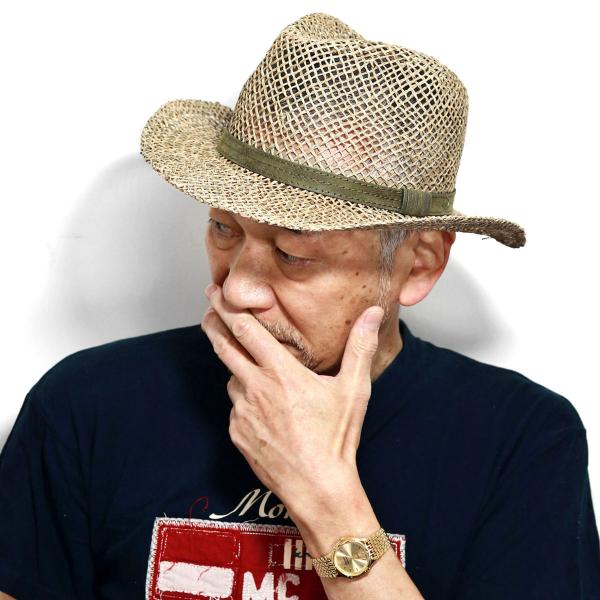 ハット メンズ 麦わら帽子 アウトバック ヨリカンピ Galliano Sorbatti 送料無料 ...