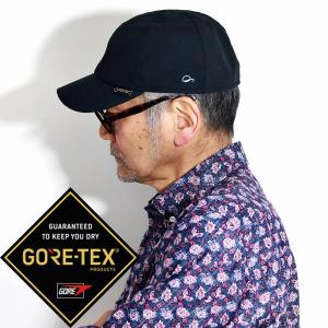 Gottmann オールシーズン 6方キャップ GORE-TEX 大きいサイズ 春 夏 秋 冬 ゴットマン 帽子 CAP メンズ 黒 ブラック 父の日｜elehelm-hatstore