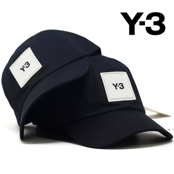 Y-3 キャップ SQL ロゴ ワイスリー ラバーロゴキャップ YOHJI YAMAMOTO × a...