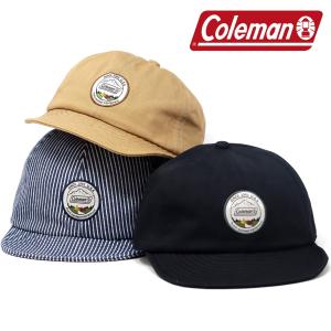 Coleman 小つばキャップ メンズ つば 短い キャップ レディース アウトドア キャンプ キャップ メンズ 釣り コットン キャップ ショートブリム コールマン｜ELEHELM帽子通販専門店