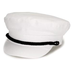 クルーズキャップ メンズ レディース カシュケット インポート マリン キャップ リネン KASZKIET 帽子 ポーランド製 style 14 型 白 ホワイト｜elehelm-hatstore