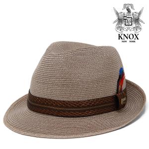 KNOX（ノックス） 帽子 ハット メンズ ブランド KNOX NEWYORK 中折れ
