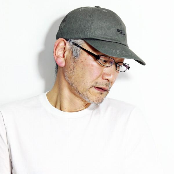 キャップ 紳士 春 夏 メンズ 帽子 日本製 KNOX 50代 60代 70代 ファッション 春夏 ...