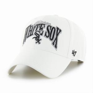 47 キャップ フォーティーセブン ブランド ホワイトソックス '47 WHITE SOX KEYSTONE MVP メンズ レディース 47BRAND 春夏 秋冬 ホワイト 刺繍
